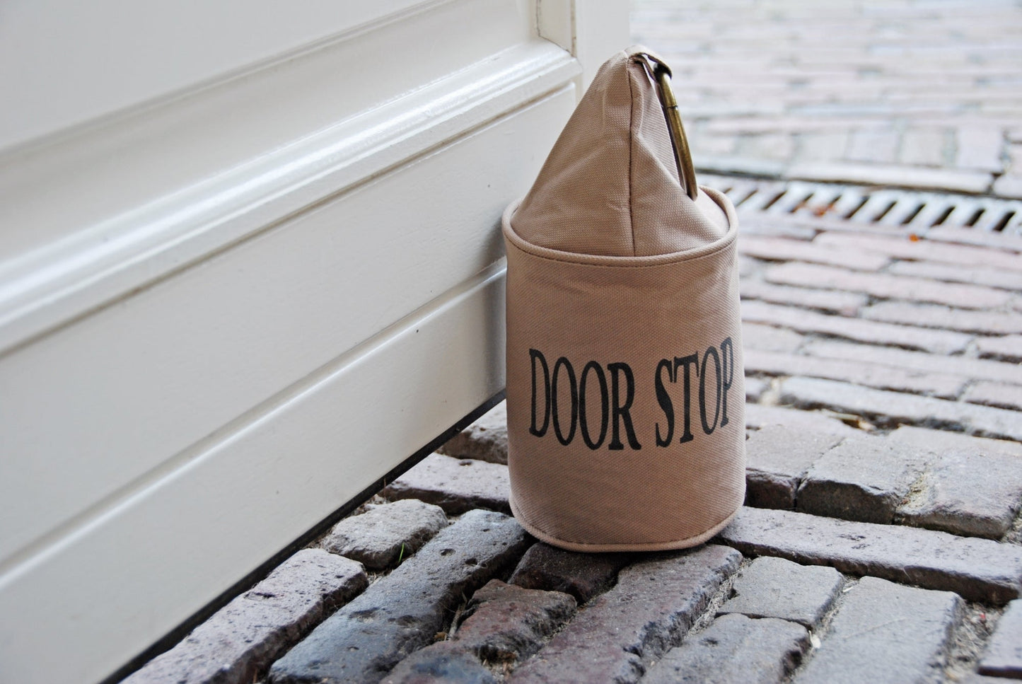 Fabric Doorstop With Ring