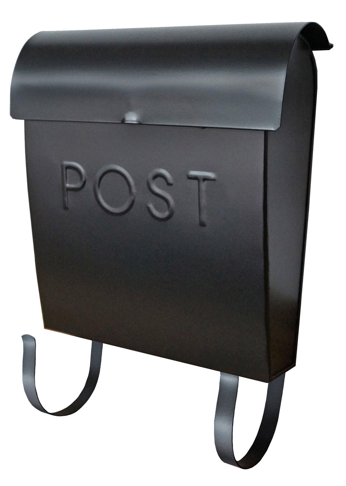 Black Euro Mailbox POST