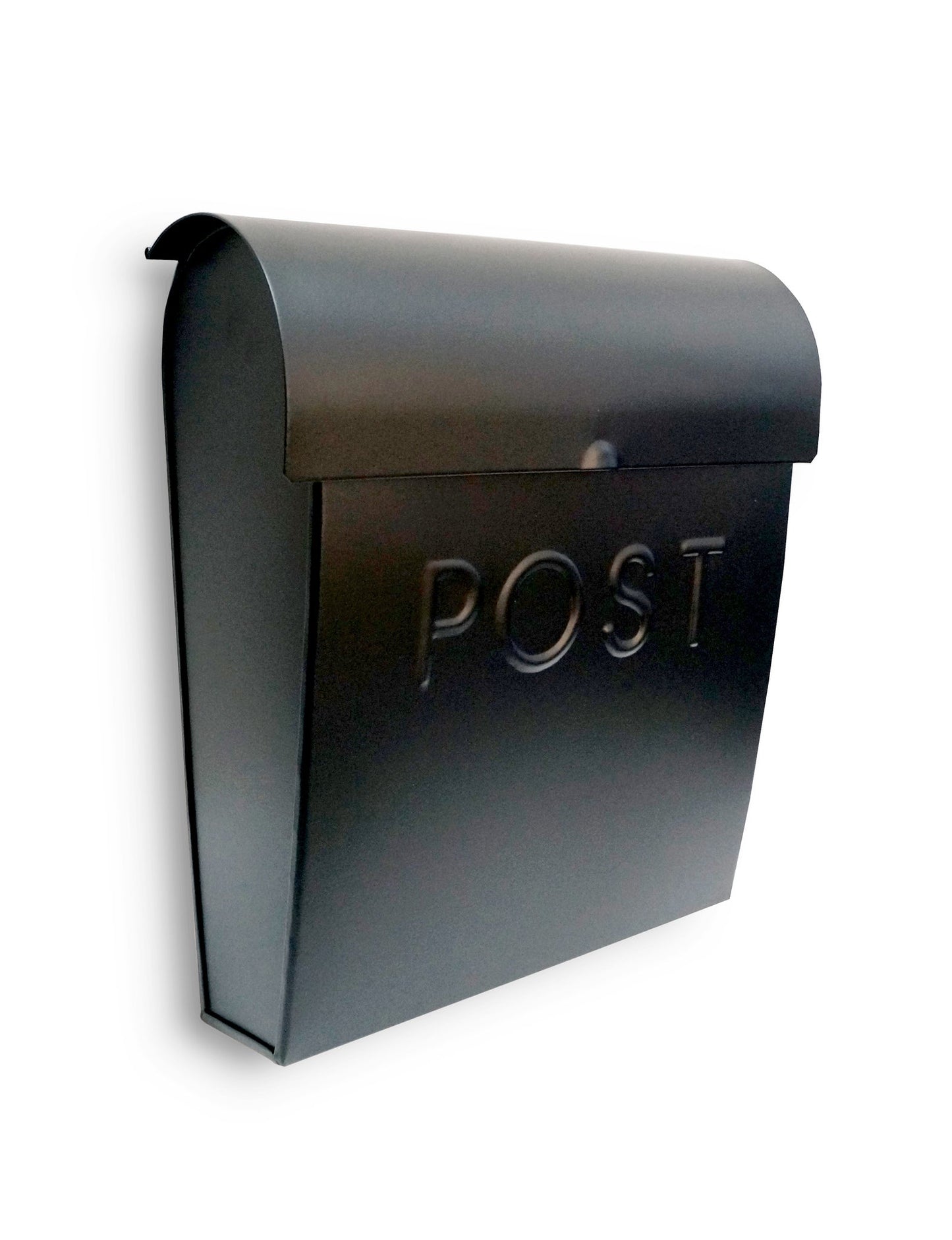 Black Euro Mailbox POST