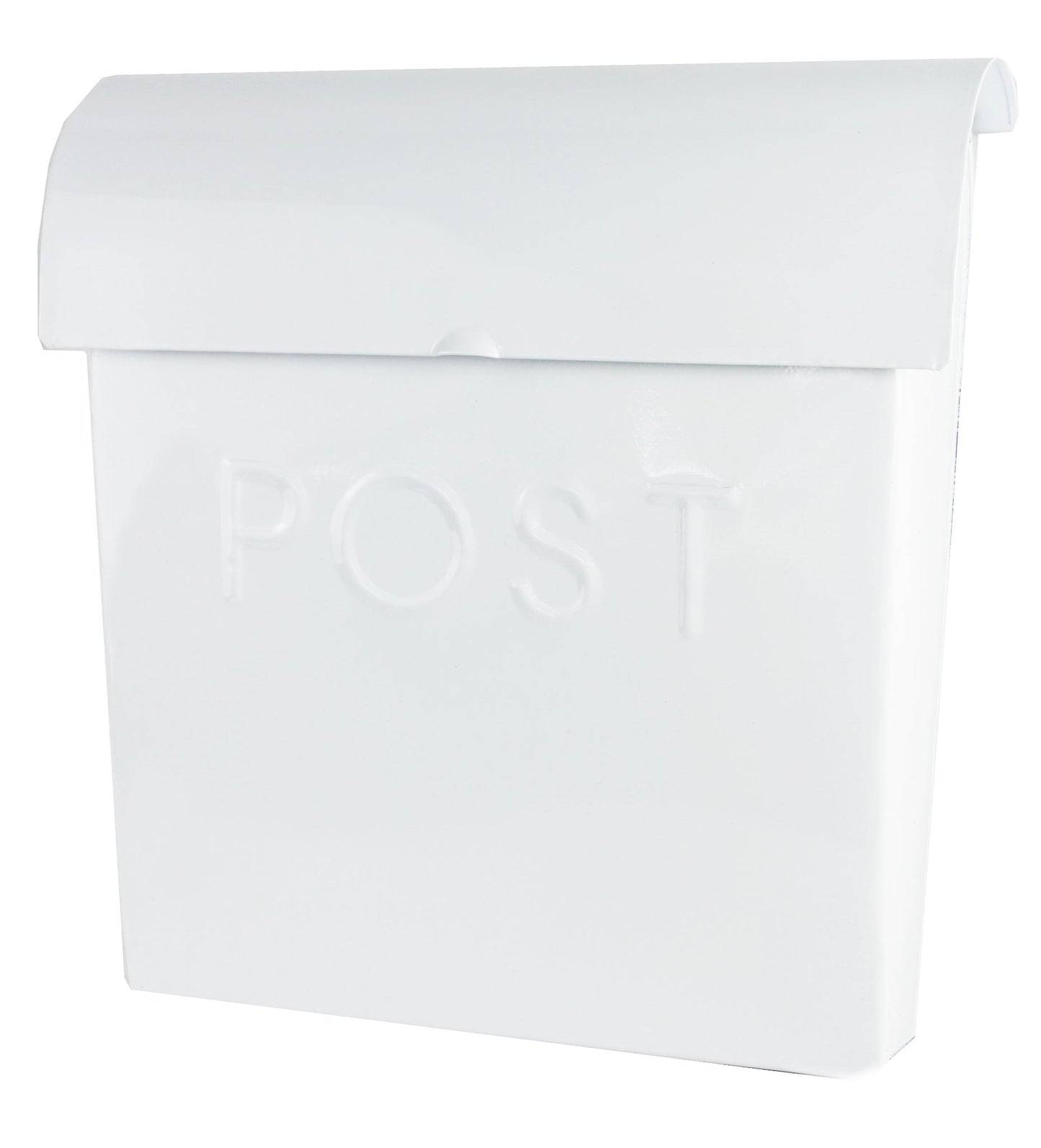 White Euro Post Mailbox