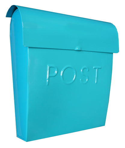 Light Turq. Euro Post Mailbox