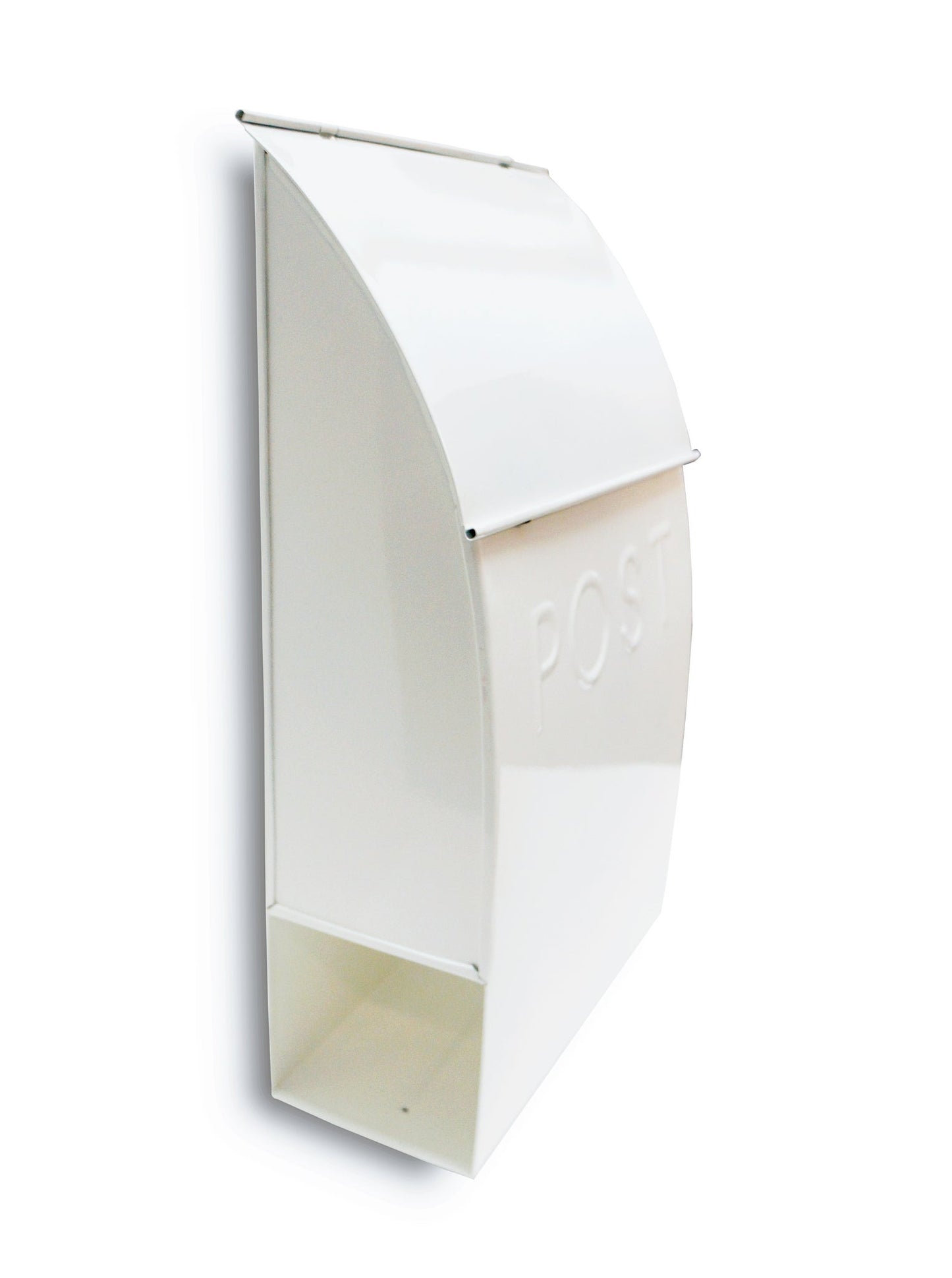 Milano Pointed Mailbox White