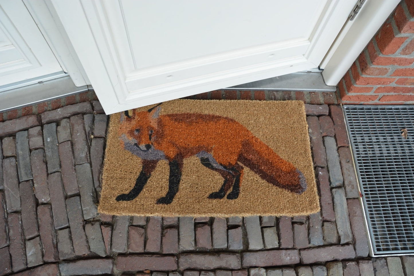 100% Coir Doormat Fox