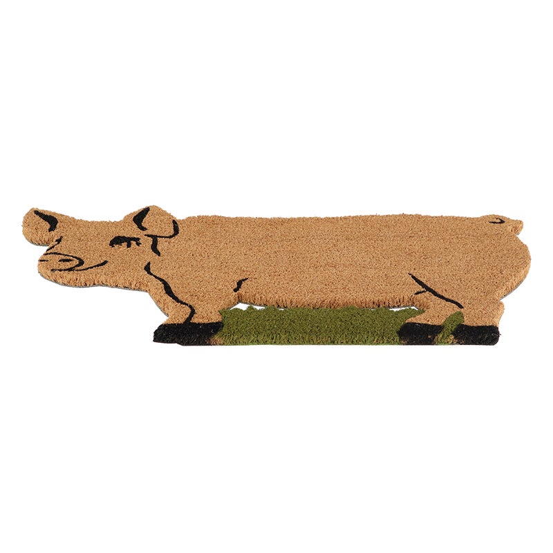 Doormat Coir Pig