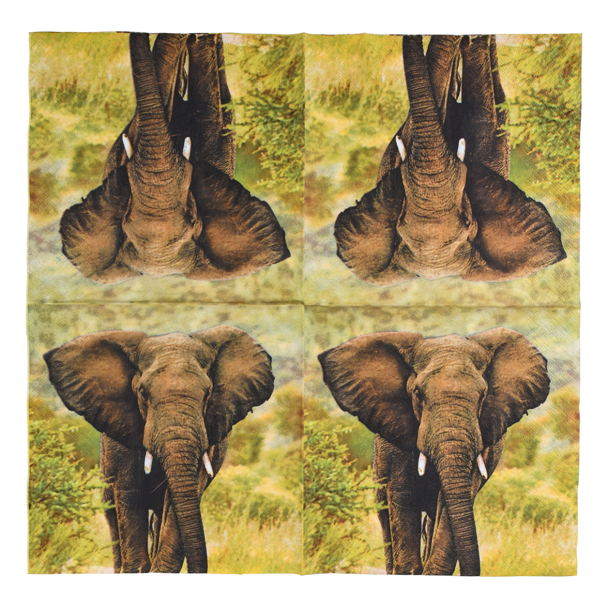 Paper Napkins Elephant 33X33cm