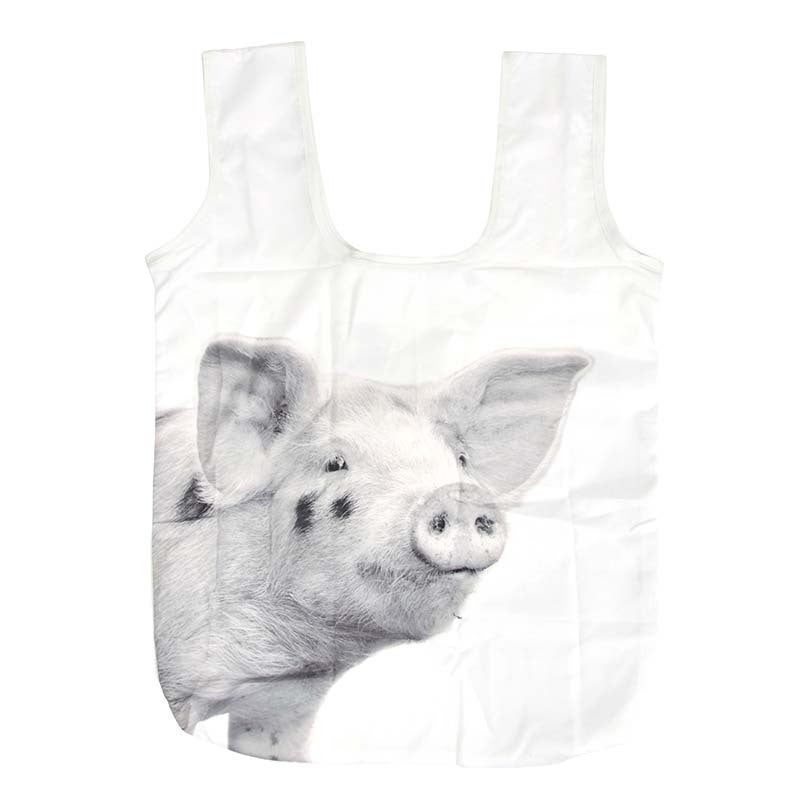 Foldable Bag Farm Animals B/W ~ Assorted