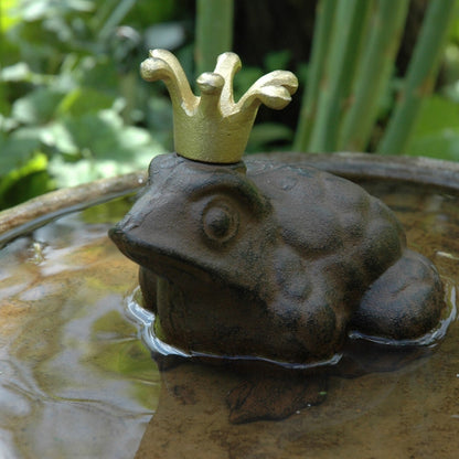 Frog With Crown Small