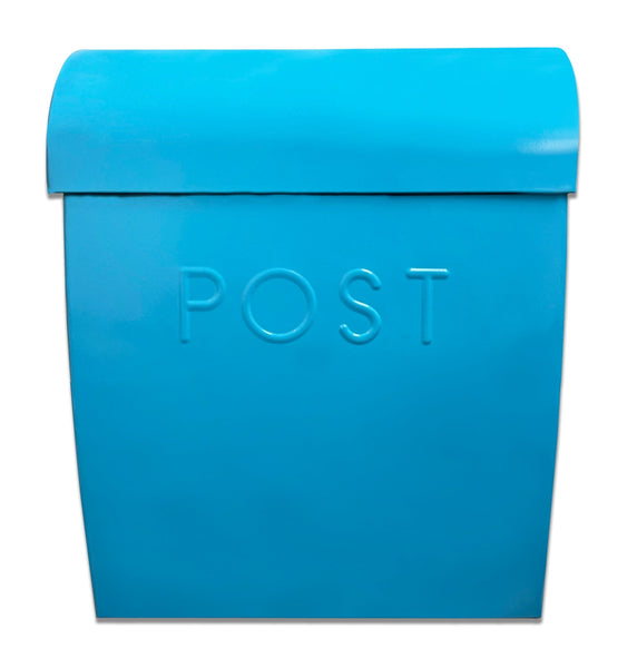 Sylvia Large Euro Mailbox Blue