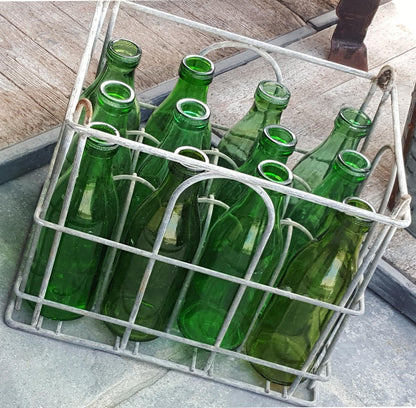 Antique Milk Bottle Rack