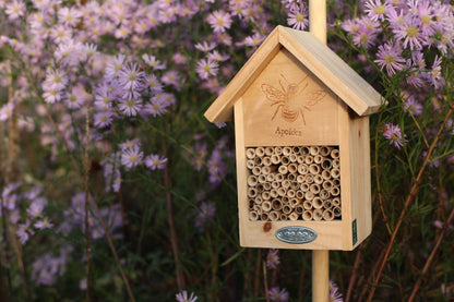 Bee House Silhouette